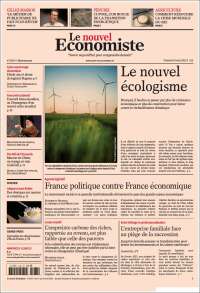 Portada de Le nouvel Economiste (France)