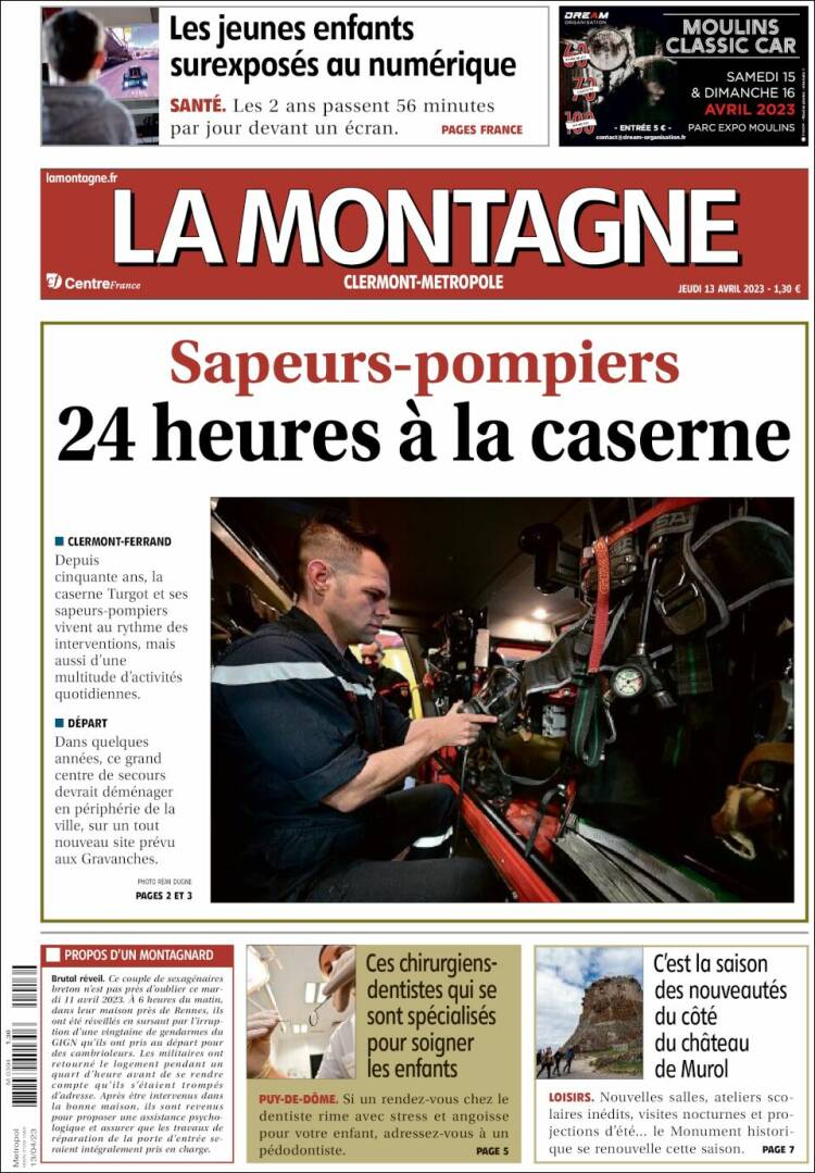 Portada de La Montagne (France)