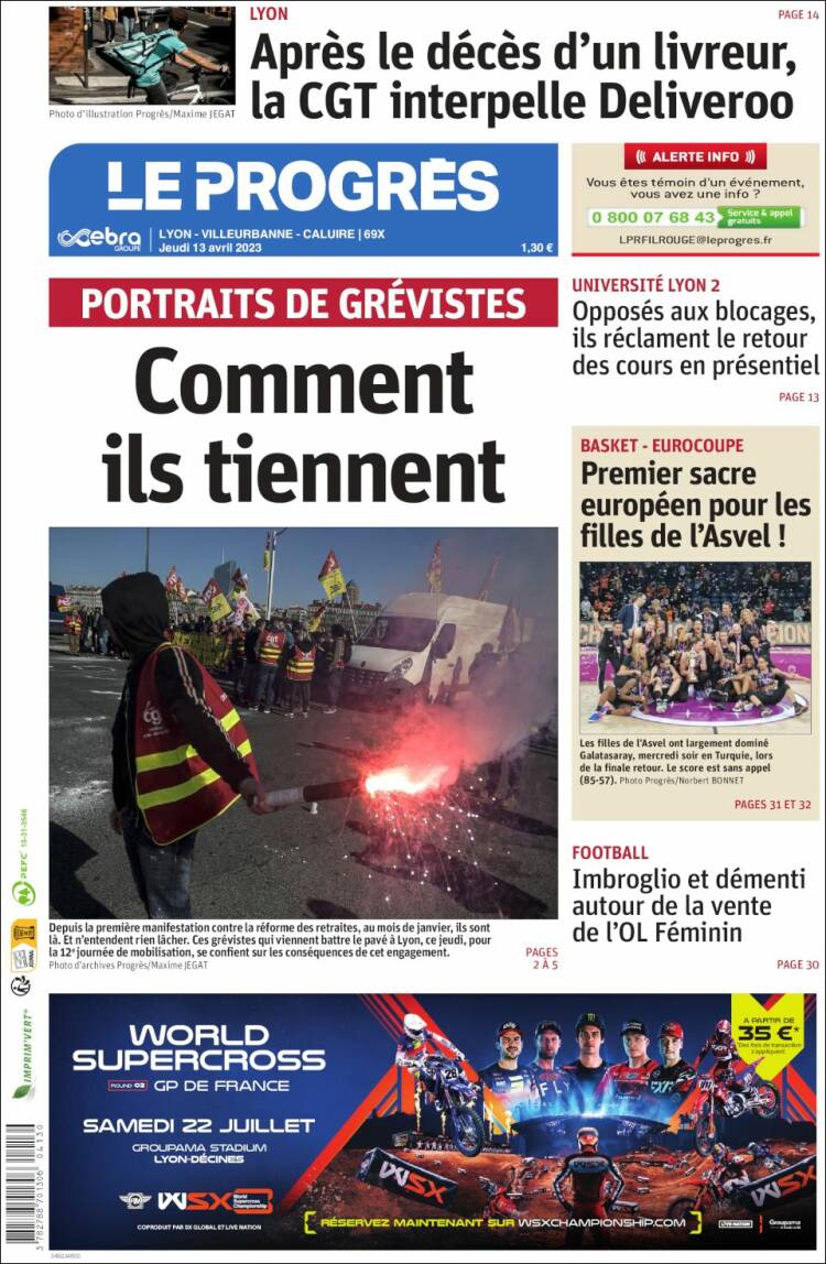 Portada de Progres de Fecamp (France)