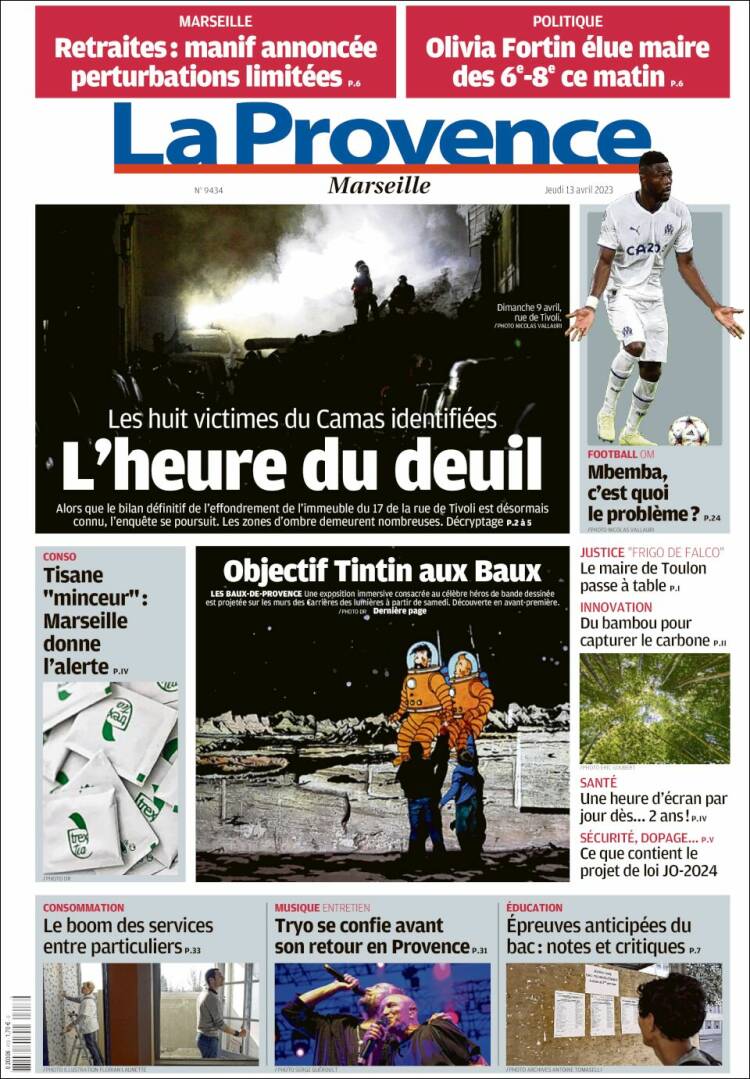 Portada de La Provence (France)