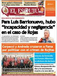 Portada de El Esquiu (Argentina)