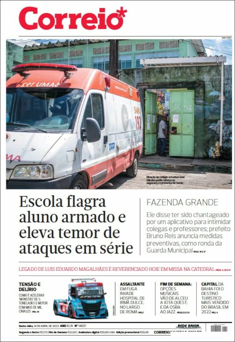 Portada de Correio* (Brasil)