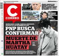 Portada de Diario Correo (Per&uacute;)