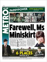 Portada de Metro (Reino Unido)