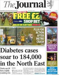 Portada de The Journal (Reino Unido)