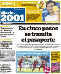 Portada de 2001 - Dosmiluno (Venezuela)