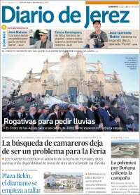 Portada de Diario de Jerez (España)
