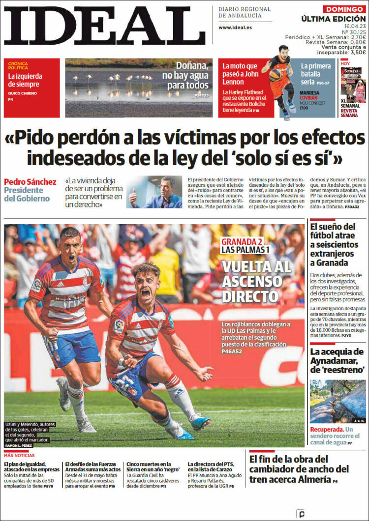 Portada de Ideal (España)