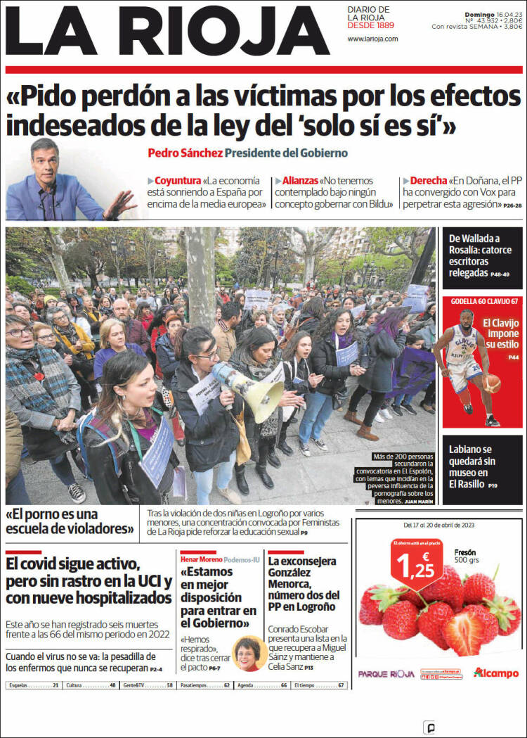 Portada de La Rioja (España)