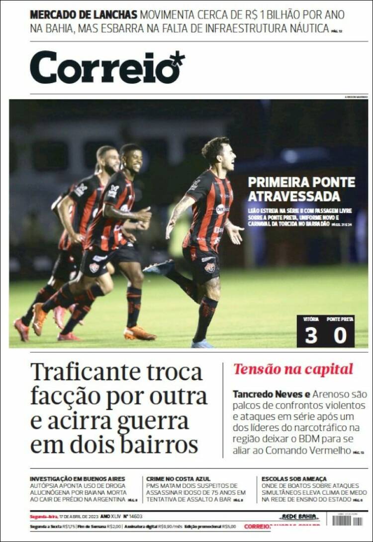 Portada de Correio* (Brasil)