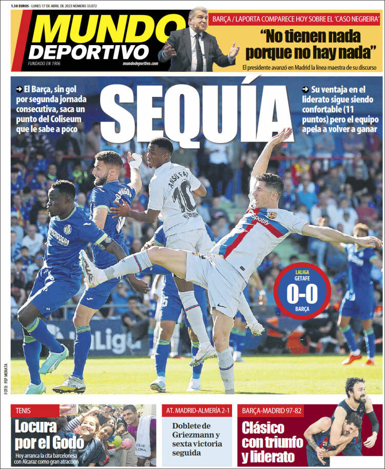 Portada de El Mundo Deportivo (España)