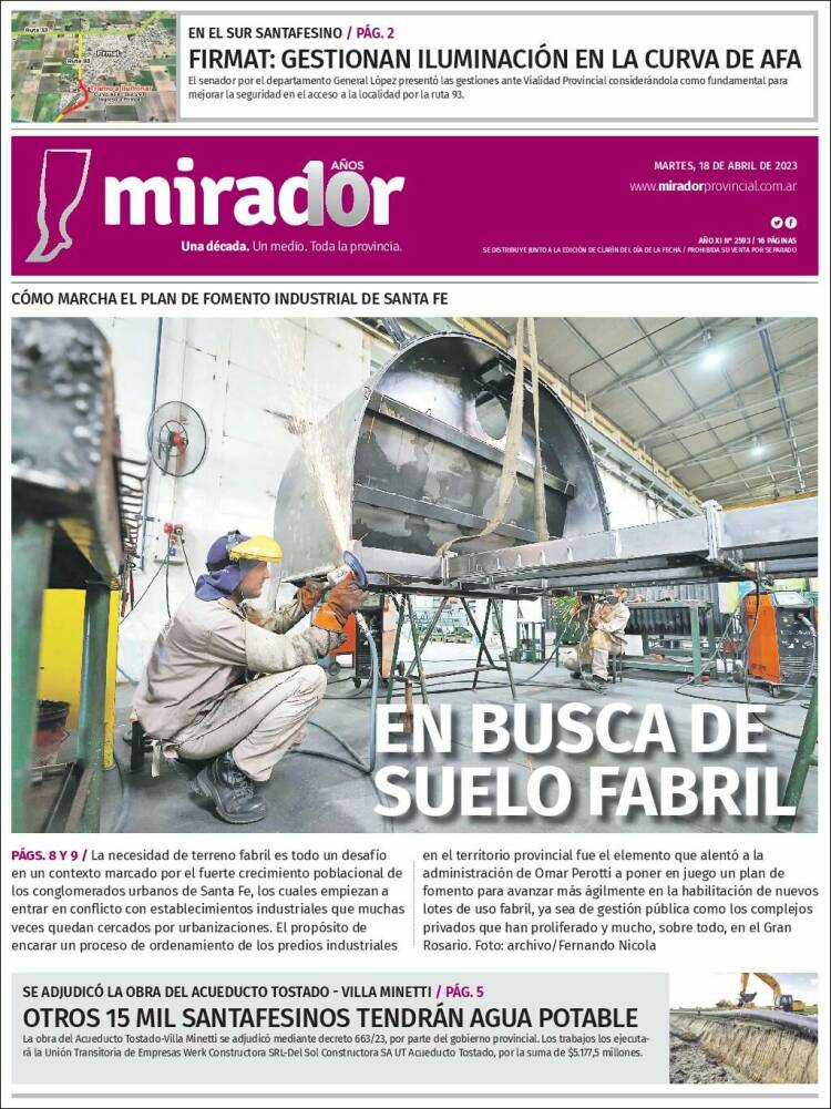 Portada de Mirador Provincial (Argentine)