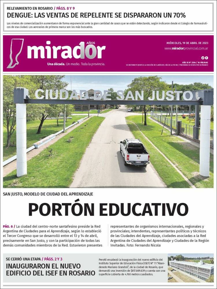 Portada de Mirador Provincial (Argentina)