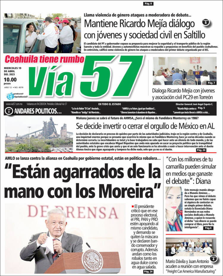 Portada de Via57 (M&eacute;xico)