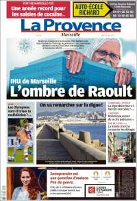 Portada de La Provence (Francia)