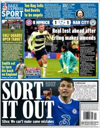 Portada de Express Sport (Royaume-Uni)