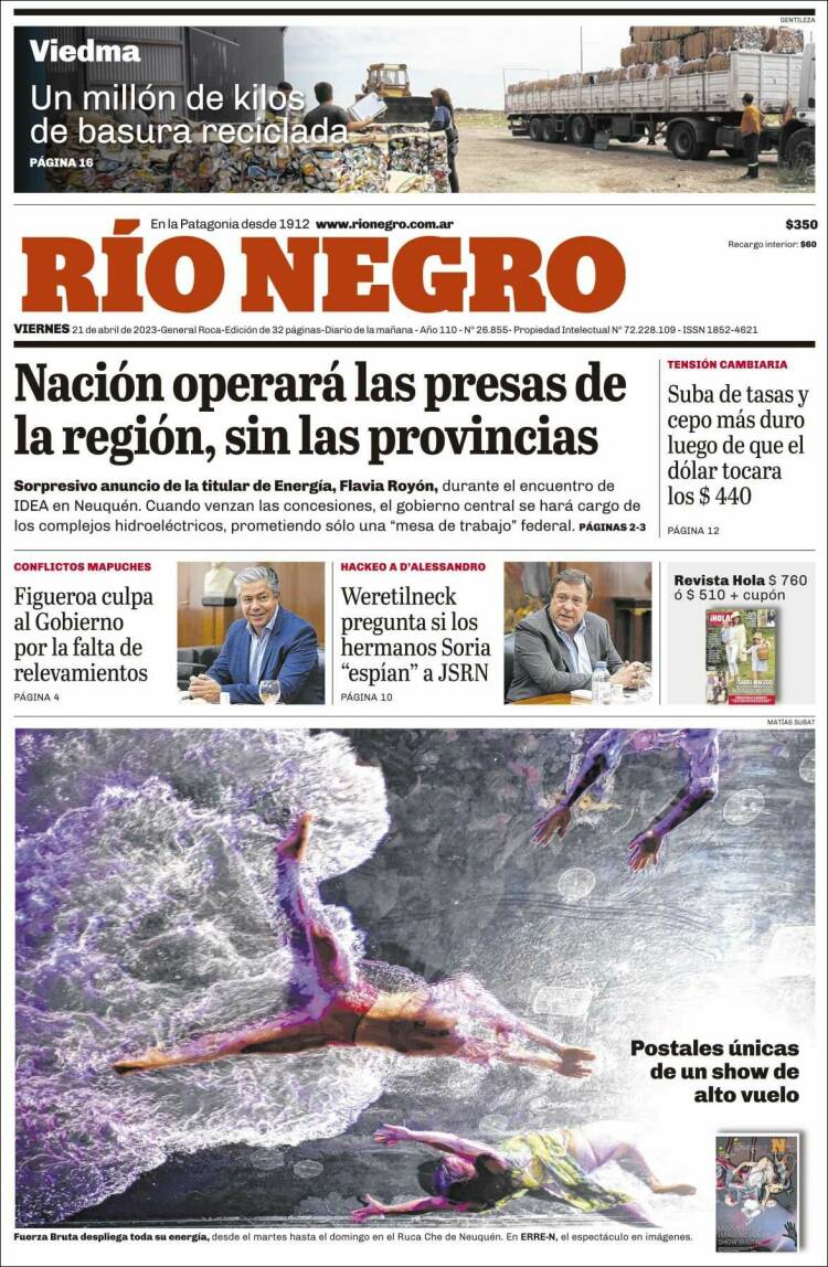 Portada de Rio Negro (Argentina)