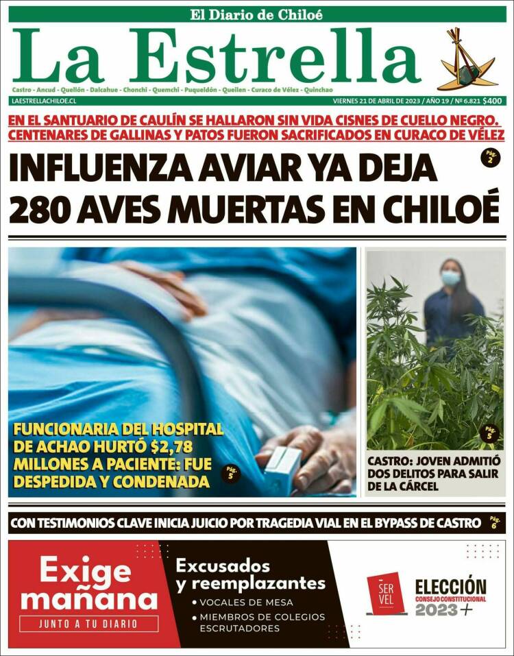 Portada de Estrella de Chiloé (Chile)