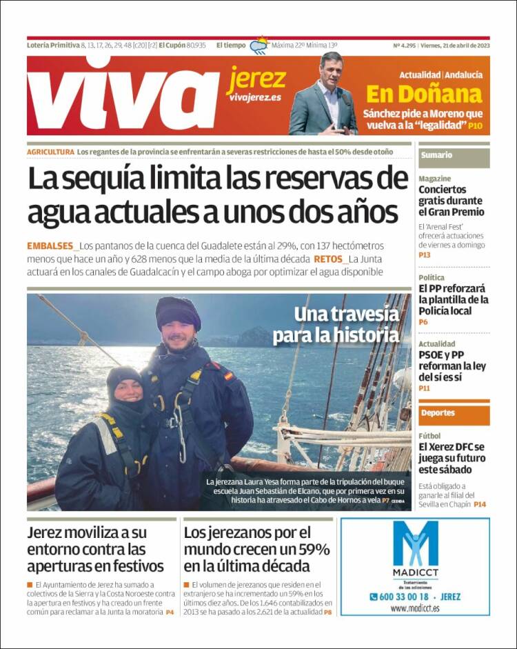 Portada de Información - Jerez (España)