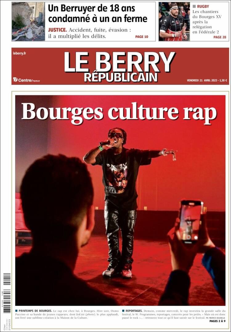 Portada de Berry Republicain (France)