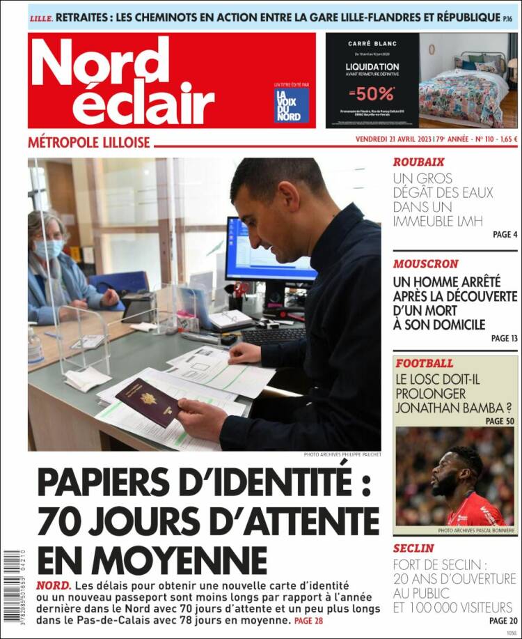 Portada de Nord Éclair (France)