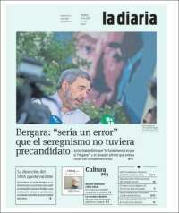 Portada de La Diaria (Uruguay)