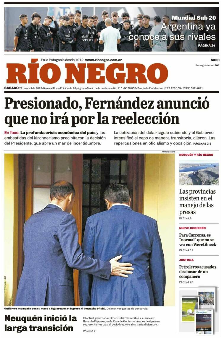 Portada de Rio Negro (Argentina)