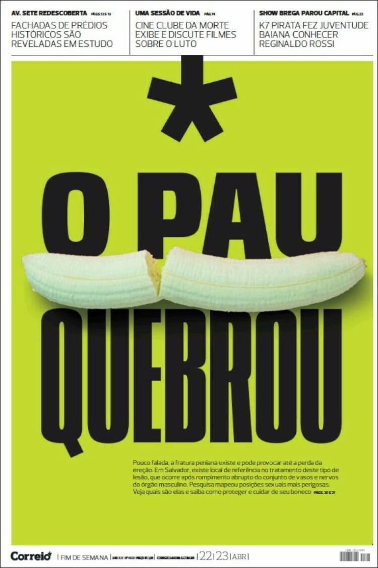 Portada de Correio* (Brasil)