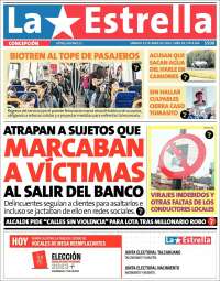 Portada de La Estrella de Concepción (Chile)