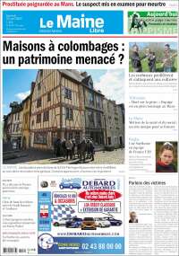 Portada de Le Maine Libre (Francia)