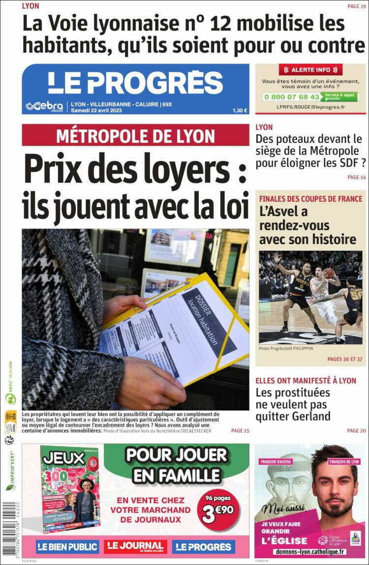 Portada de Progres de Fecamp (Francia)