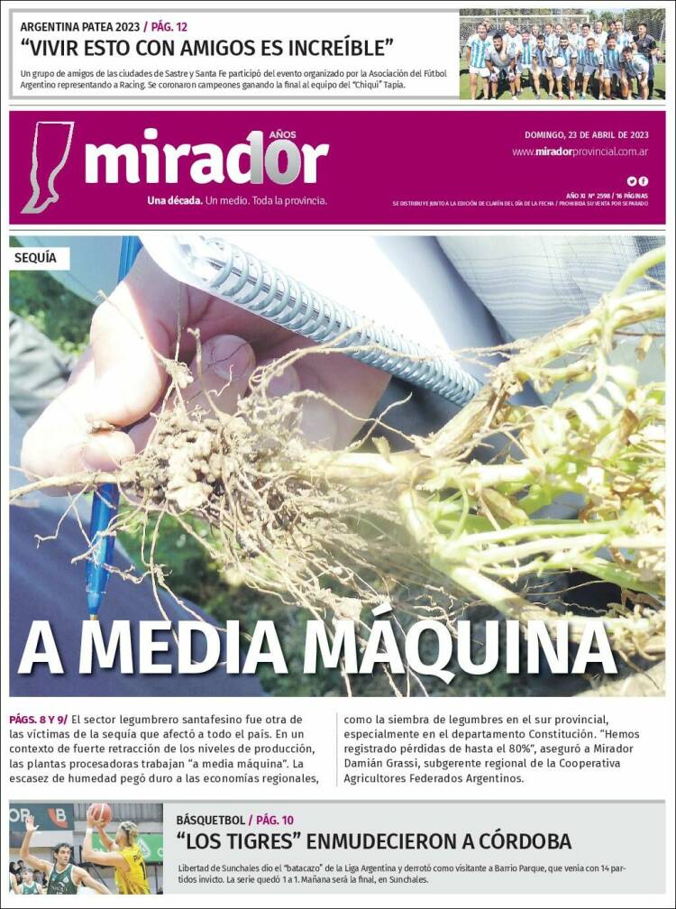 Portada de Mirador Provincial (Argentina)