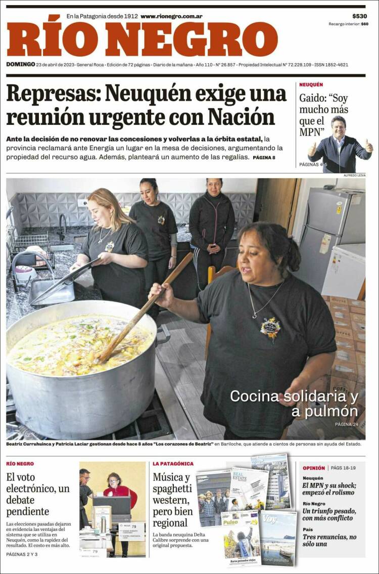 Portada de Rio Negro (Argentina)