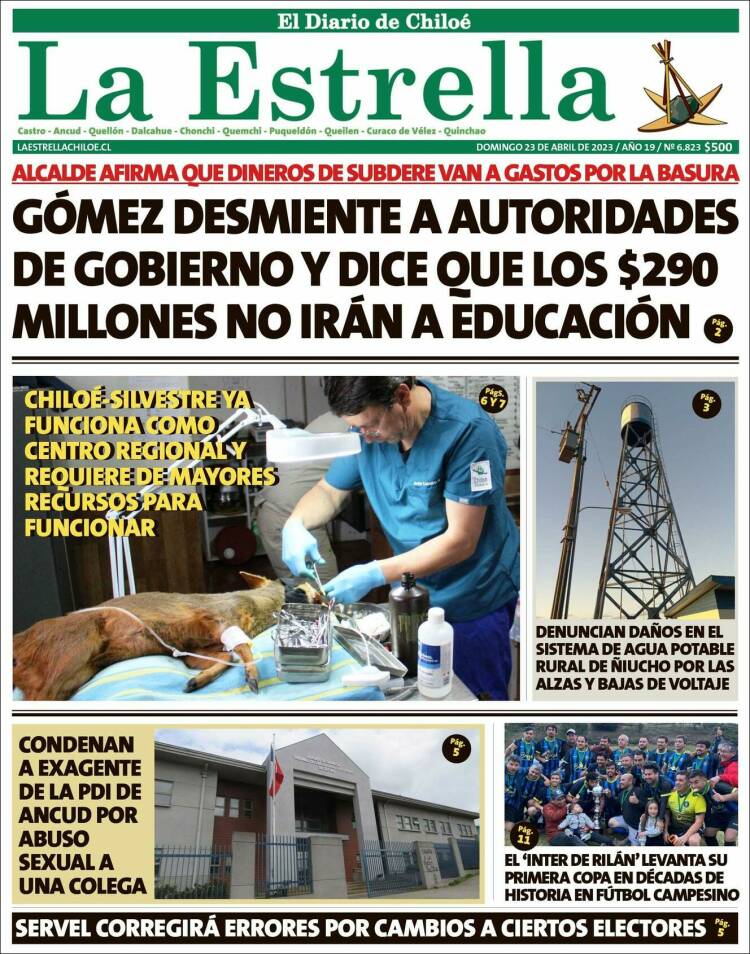 Portada de Estrella de Chiloé (Chile)