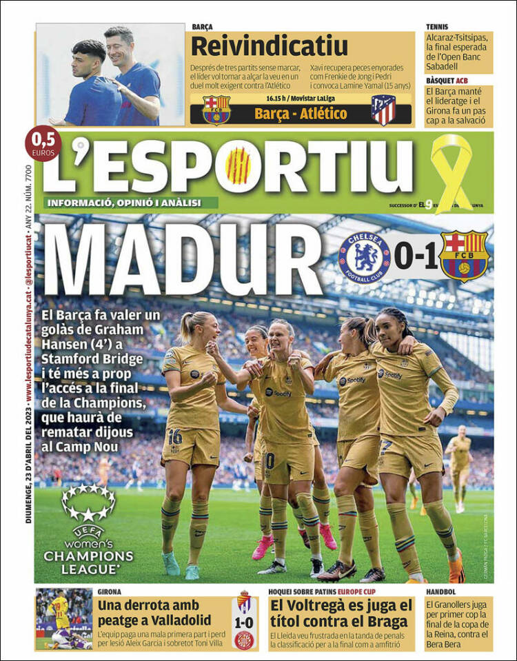 Portada de L'Esportiu (España)