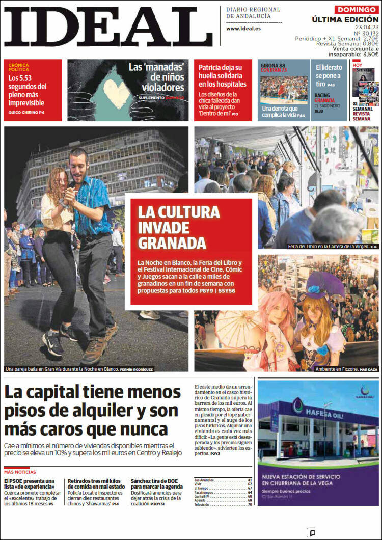 Portada de Ideal (España)