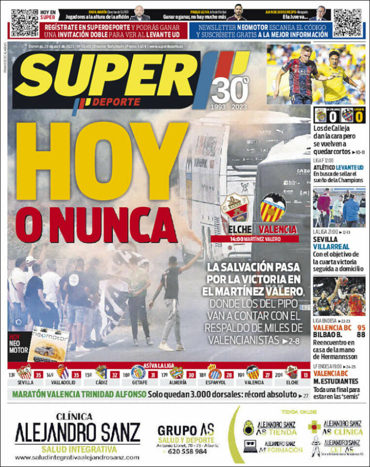 Portada de Superdeporte (España)