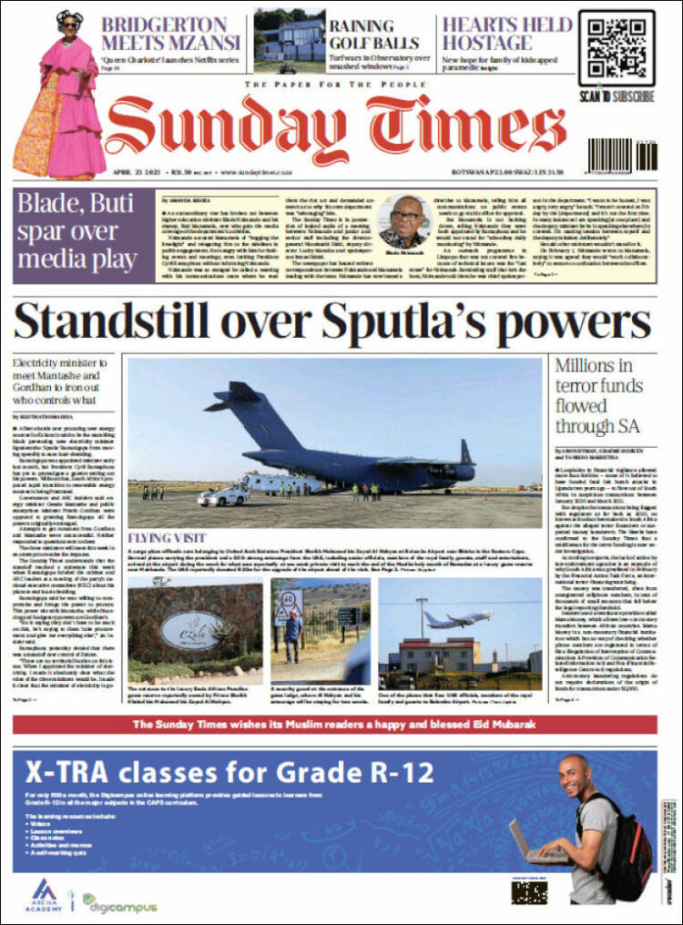 Portada de Hürriyet (Turqu&iacute;a)