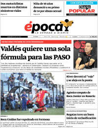 Portada de Diario Época (Argentina)