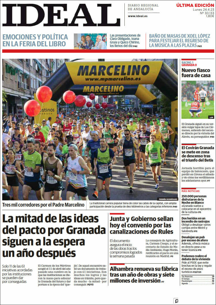 Portada de Ideal (España)