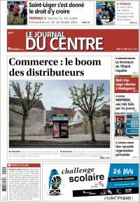 Portada de Le Journal du Centre (France)