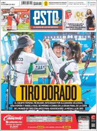 Portada de Esto (M&eacute;xico)