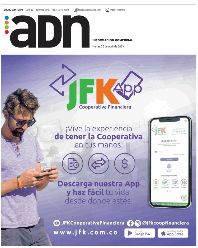 Portada de ADN - Bogotá (Colombia)