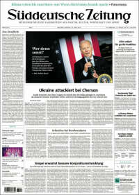 Portada de Sueddeutsche (Alemania)
