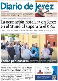 Portada de Diario de Jerez (España)