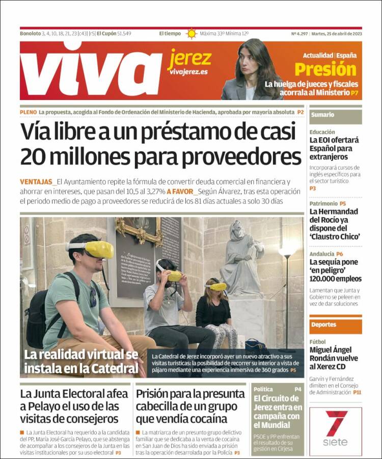 Portada de Información - Jerez (España)