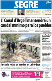 Portada de Segre  (España)