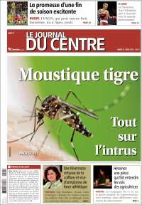 Portada de Le Journal du Centre (Francia)