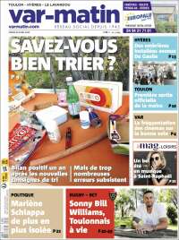 Portada de Var-Matin (Francia)