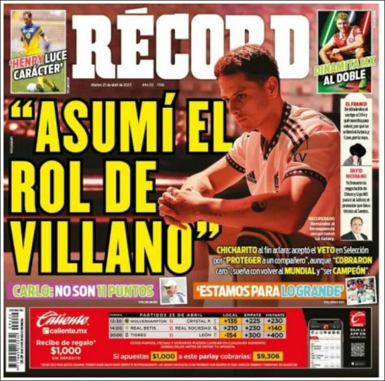 Portada de Record (M&eacute;xico)